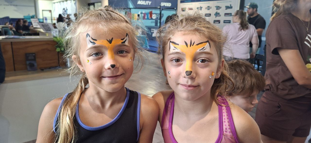 Fox face painting