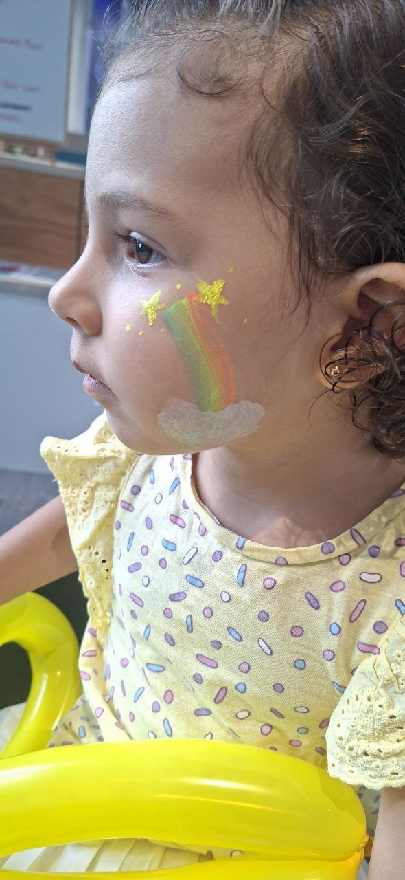 Rainbow stars